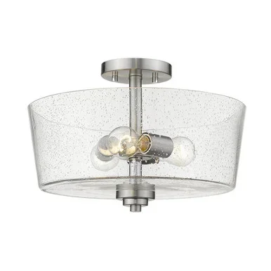 Rowe Three Light Semi-Flush Mount (IN61104SN)