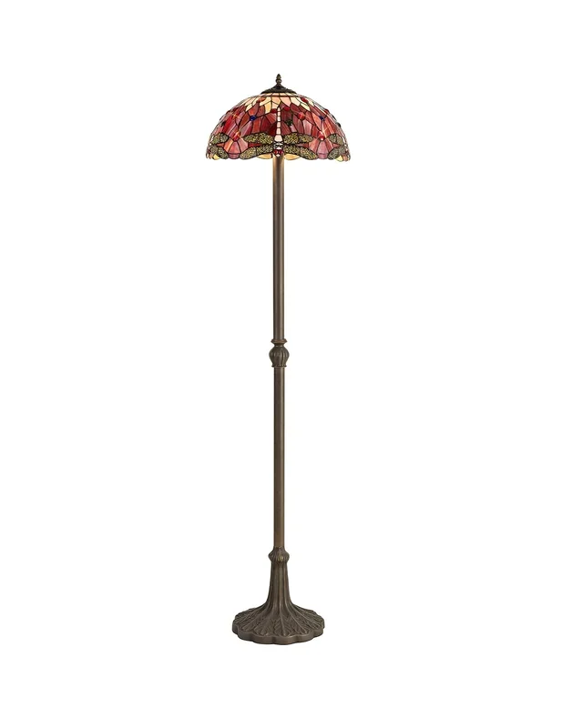 Sarandon 2 Light Leaf Design Floor Lamp EM7010-KHSA