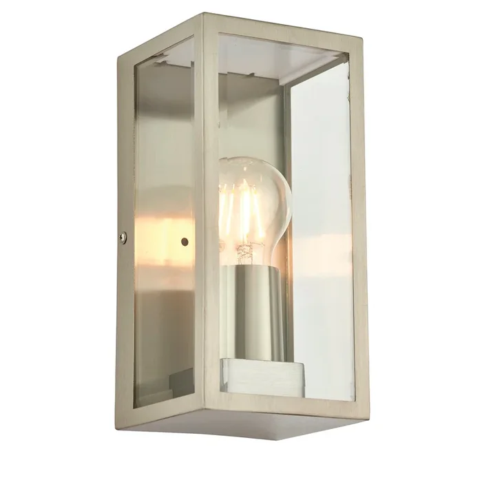 Saxby Lighting Breton wall Stainless Steel IP44 28W 90960