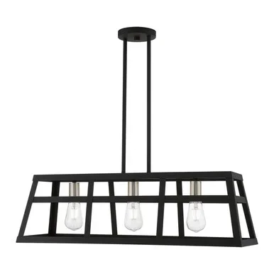 Schofield Three Light Linear Chandelier (49563-04)