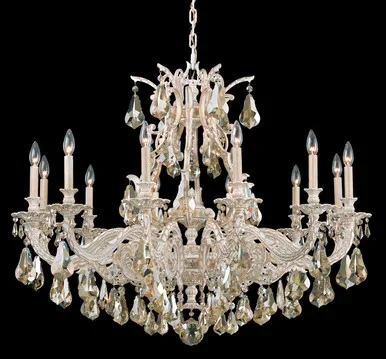 Schonbek Sophia 12 Light Chandelier in Heirloom Gold – 6952-22H