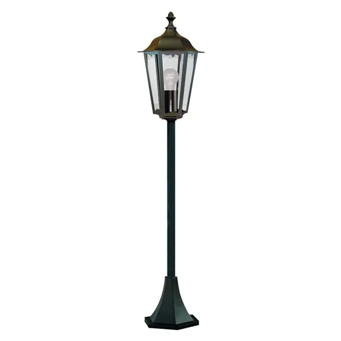 Searchlight Alex Outdoor Post Lamp – 1Lt Black Ht105 82504Bk