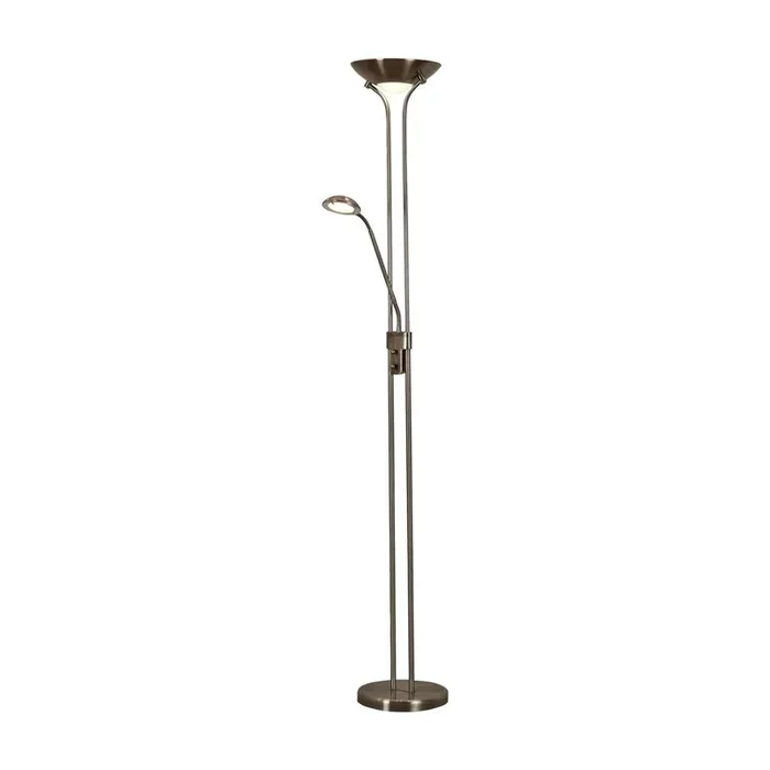 Searchlight Led Mother & Child Floor Lamp – Antique Brass 5430Ab