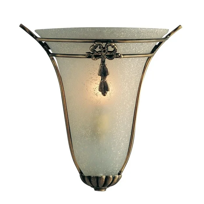 Searchlight Nashvile Wall Light – Half Wall Washer Ant/Scavo Gls 30002