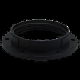 SES E14 Small Edison Screw – Wide (Flange) Shade Ring – Black