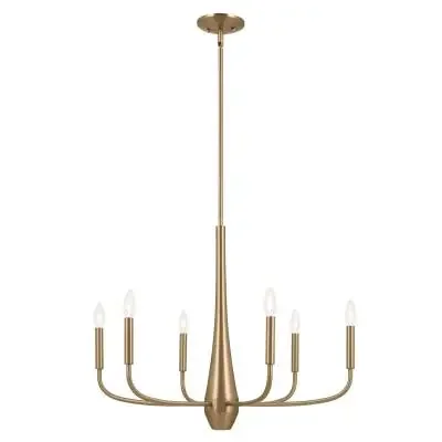Six Light Chandelier