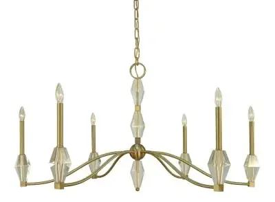 Six Light Chandelier