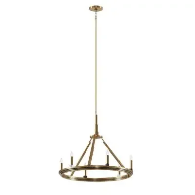 Six Light Chandelier