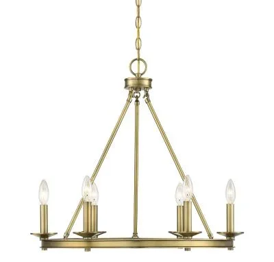 Six Light Chandelier563267