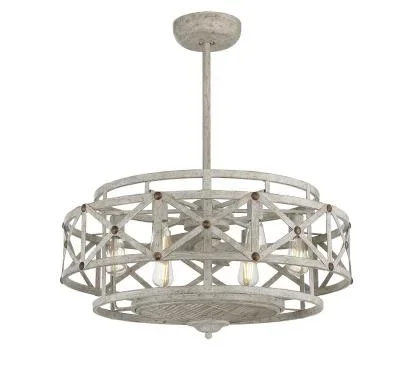 Six Light Fan D’lier8828557