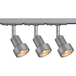 SLV 143392TK3 Puri 50W 3 Light Track Kit Silver Grey