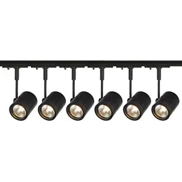 SLV 143440TK6 Bima 1 50W 6 Light Track Kit Black
