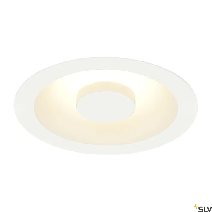 SLV COMFORT CONTROL LED, recessed fitting, indirect, white 117331