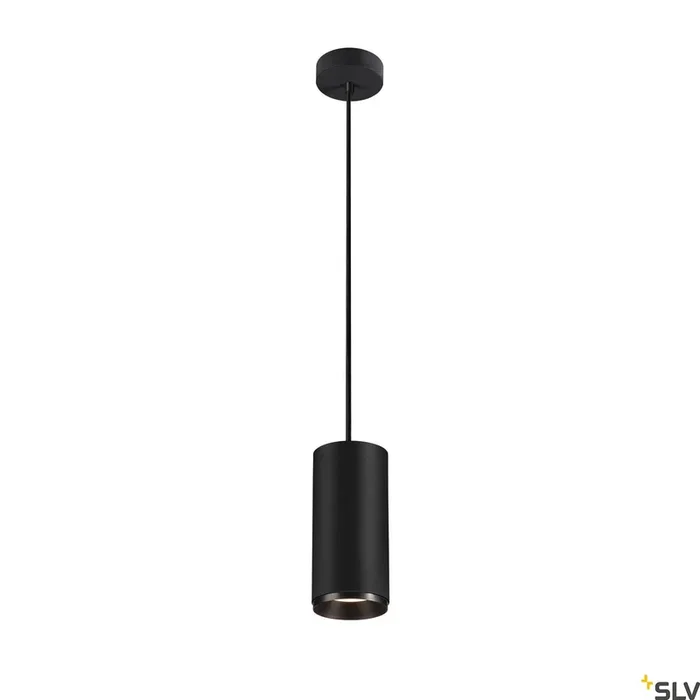 SLV NUMINOS Dimmable Indoor LED pendant light black/black 4000K 36° 1004355