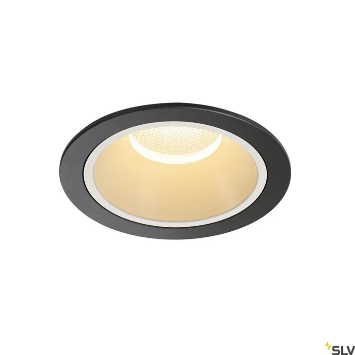 SLV NUMINOS DL XL Indoor LED recessed ceiling light black/white 3000K 40° 1004013