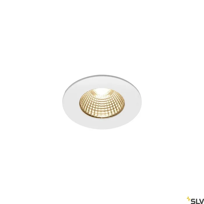 SLV PATTA-I, LED outdoor recessed ceiling light, round DL IP65 white 1800-3000K 1002099