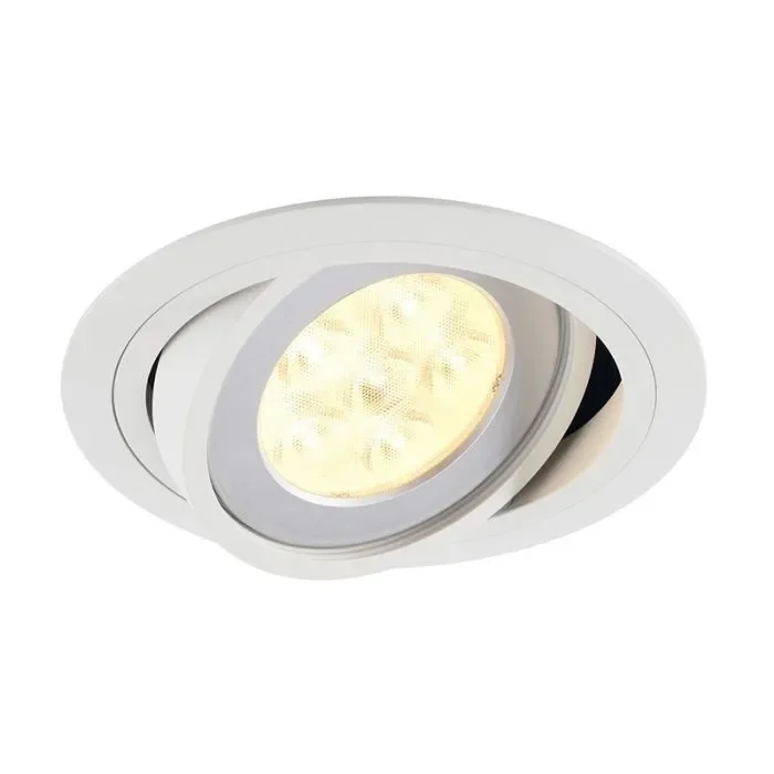 SLV Tria Low Voltage Adjustable Recessed Downlight – White