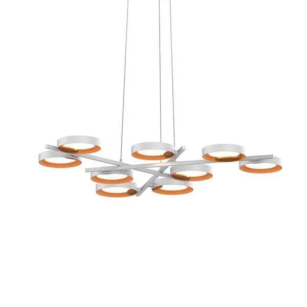 Sonneman 2656 Light Guide Ring 9-Light LED Pendant