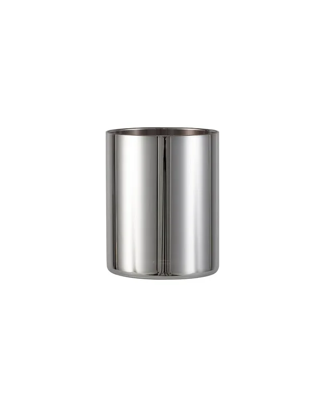 Spacek 120x150mm Medium Cylinder Chrome Glass Shade EM1267-HSA