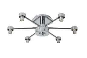 Spacek 6 Light Semi-Flush Frame Only EM8859