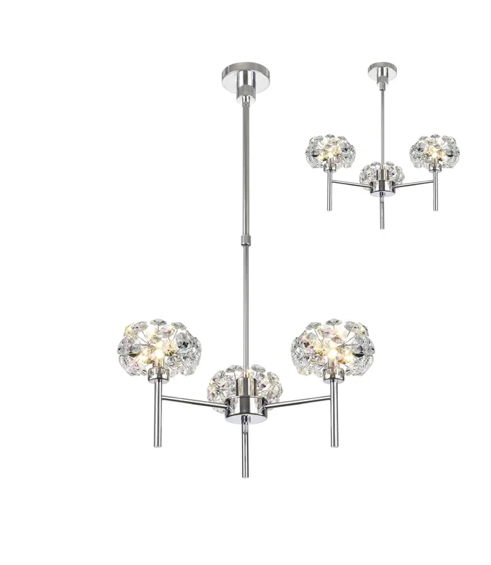 Spacek/Monroe 3 Light G9 Telescopic Light EM8940-KHSA