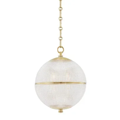 Sphere No. 3 One Light Pendant (MDS800-AGB)