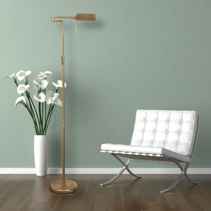 Steinhauer MEXLITE floor lamp LED bronze, 1-light source
