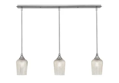 Stem Three Light Linear Pendalier (36-BN-4253)
