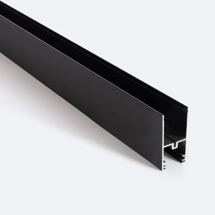 Surface Profile for 1m Super Slim Surface 48V Magnetic Track 25mm – Black