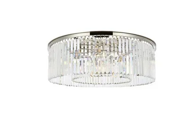 Sydney Ten Light Flush Mount (1238F43PN/RC)