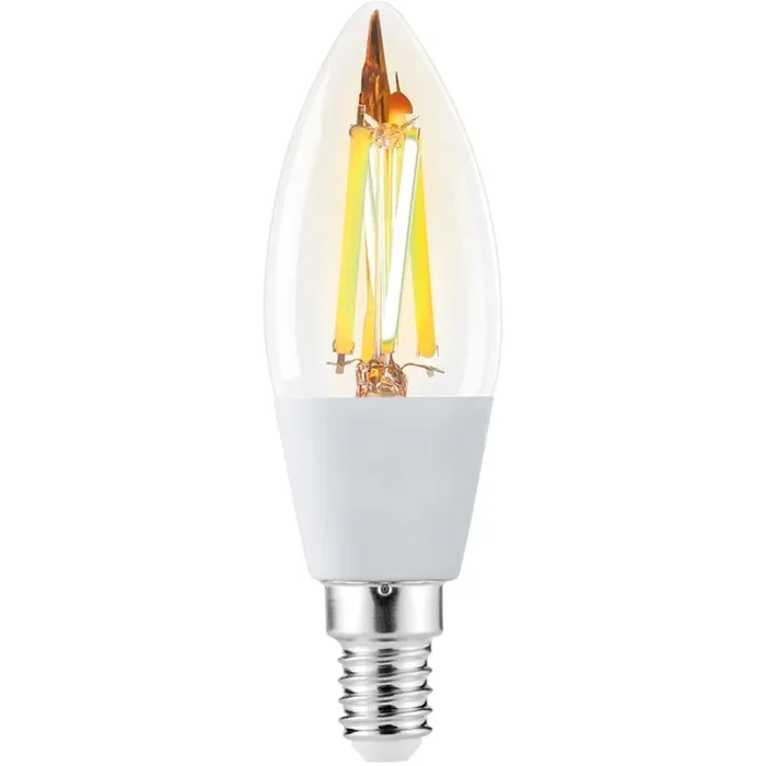 Sylvania 4.9W Tunable White LED Dimmable Smart Candle Bulb – Small Screw Cap