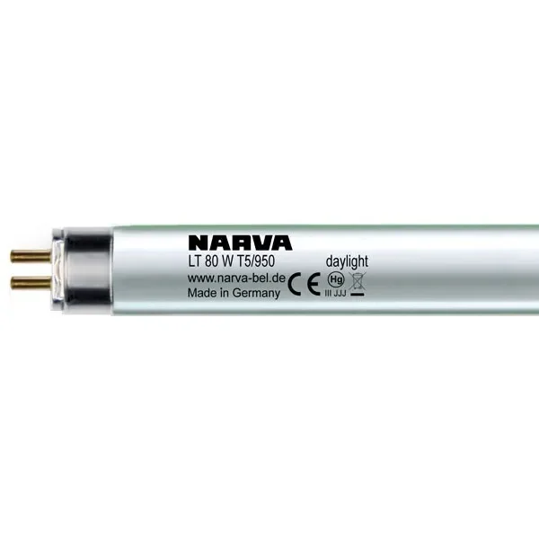 T5 Fluorescent Tube 80W 950 HQ Narva 80 Watt 1449mm 17480 0029