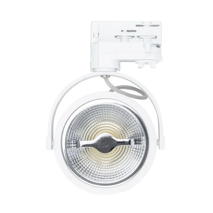 Three Circuit Cree 15W Warm White Dimmable LED Track Light – White