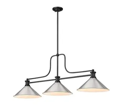Three Light Billiard