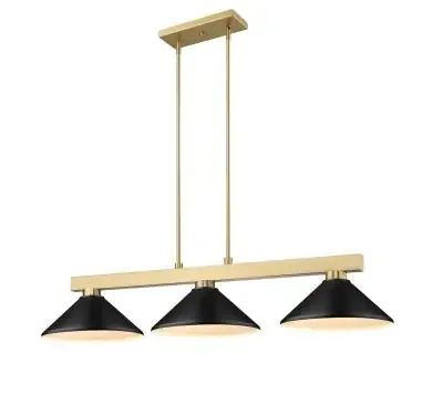 Three Light Billiard