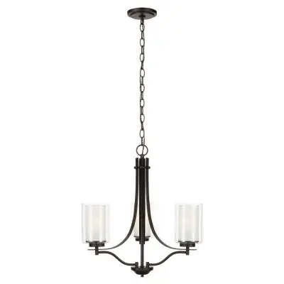 Three Light Chandelier