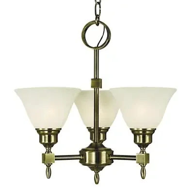 Three Light Chandelier