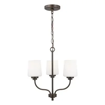 Three Light Chandelier