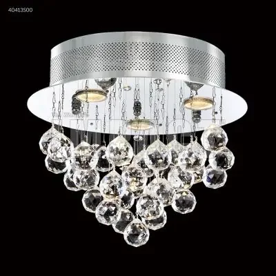 Three Light Flush Mount