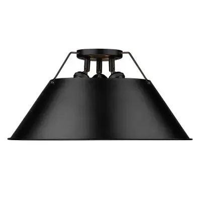 Three Light Flush Mount