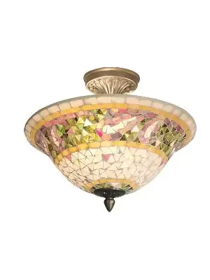 Three Light Flush Mount