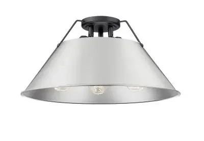 Three Light Flush Mount