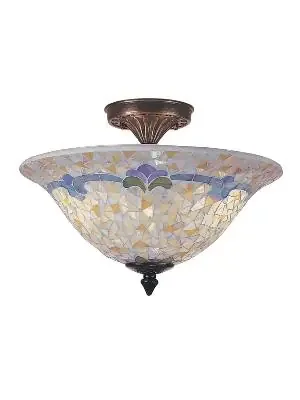 Three Light Flush Mount