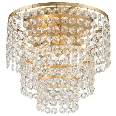 Three Light Flush Mount