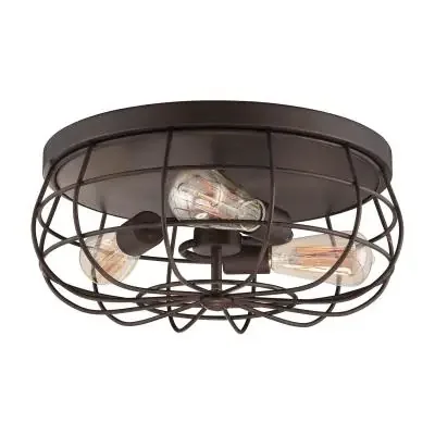 Three Light Flushmount