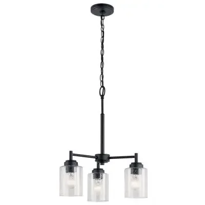 Three Light Mini Chandelier