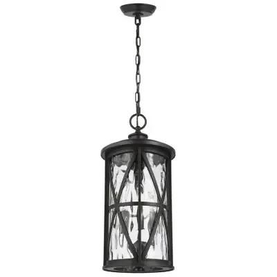 Three Light Outdoor Pendant