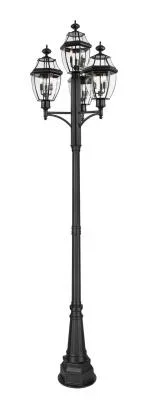 Three Light Outdoor Post Mount Fixture6739104