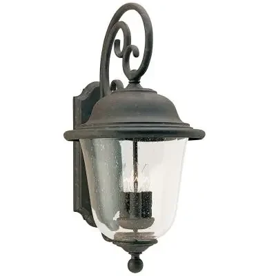 Three Light Outdoor Wall Lantern