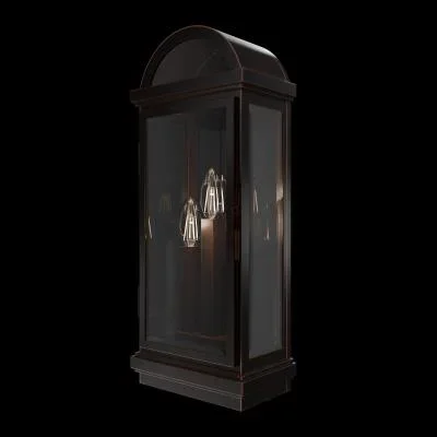Three Light Outdoor Wall Mount8295621